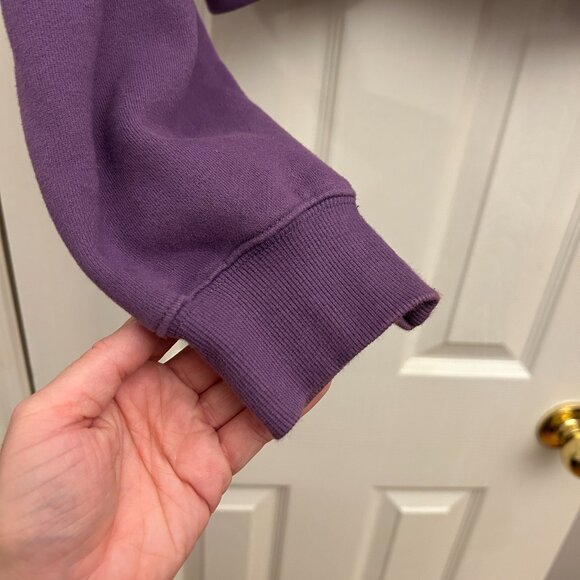 TNA Cozy Boyfriend Fleece Boxy Zip Hoodie (Aritzia) - Picture 4 of 4